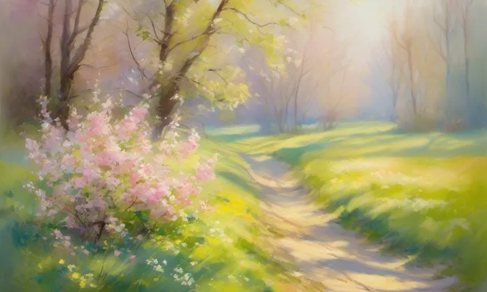 kaple svaté Elišky – spring