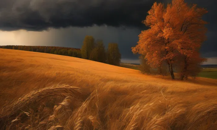 kaple svaté Hedviky – autumn