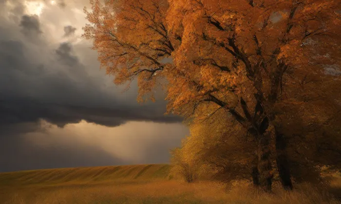 kaple svaté Máří Magdaleny (Chomouty) – autumn