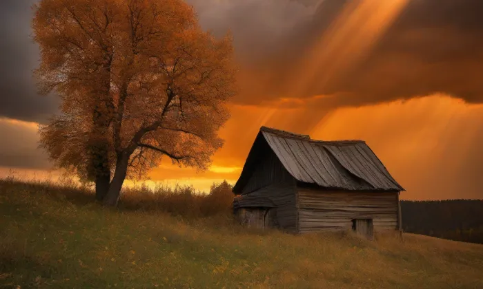 kaple svaté Markéty (Prachatice II) – autumn