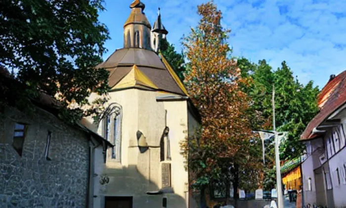 kaple svatých Petra a Pavla (Jejkov) – akvarel