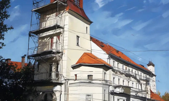 kaple svatého Antonína (Okřešice) – autumn