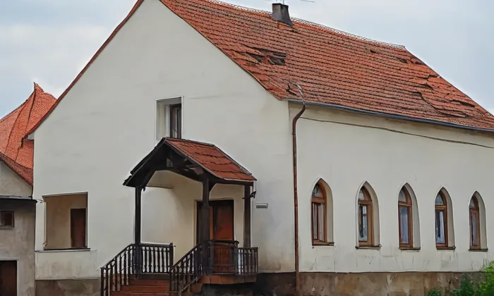 kaple svatého Cyrila a Metoděje (Olbramovice) – akvarel
