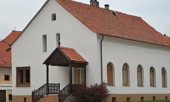 kaple svatého Cyrila a Metoděje (Olbramovice) – noc