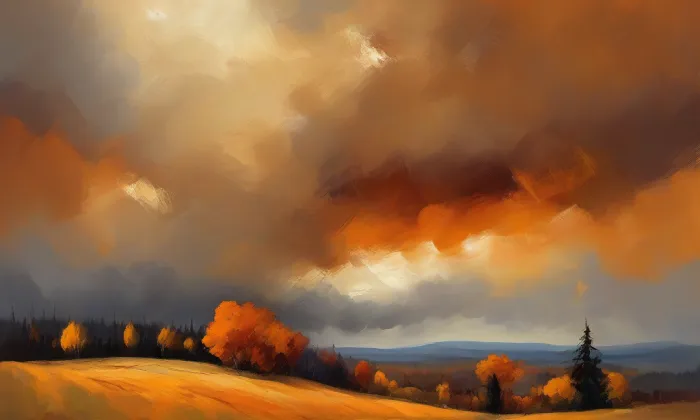 kaple svatého Jakuba apoštola (Doubravice) – autumn