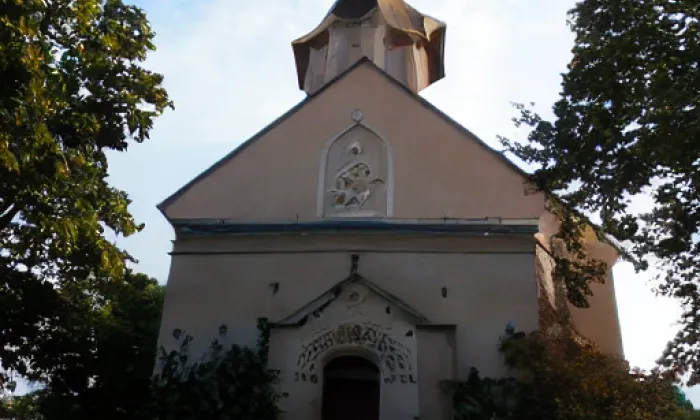 kaple svatého Jana Křtitele (Rožany) – akvarel