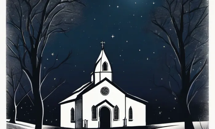 kaple svatého Jana Nepomuckého (Olší nad Oslavou) – noc