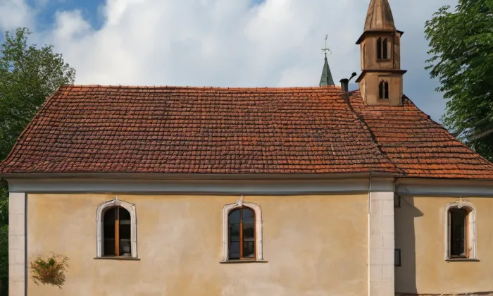 kaple svatého Jana Nepomuckého ve Svojetíně – summer