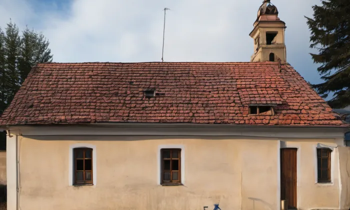 kaple svatého Jana Nepomuckého ve Svojetíně – winter
