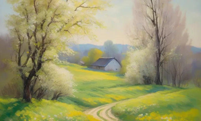 kaple svatého Jiljí (Josefov) – spring