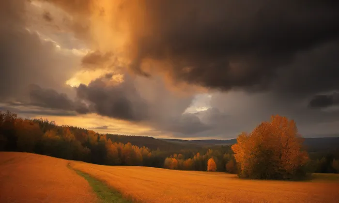 Kaple svatého Josefa v Roudnici nad Labem – autumn