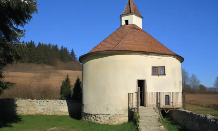 Kaple svatého Ondřeje ve Vranově nad Dyjí – winter