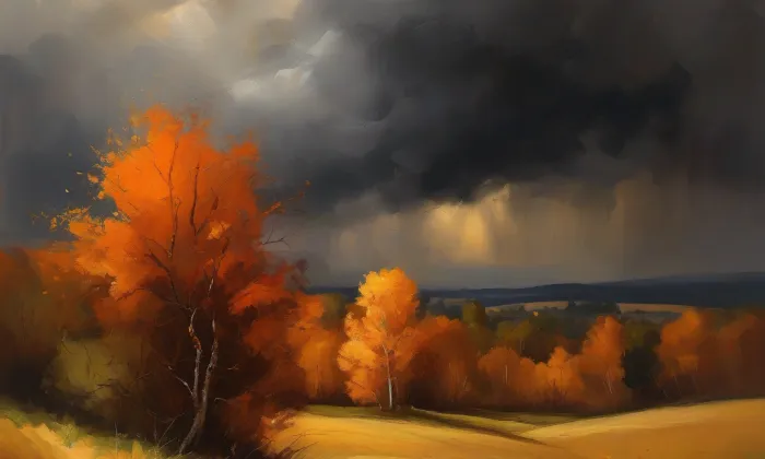 kaple svatého Petra a Pavla (Bílý Kámen) – autumn