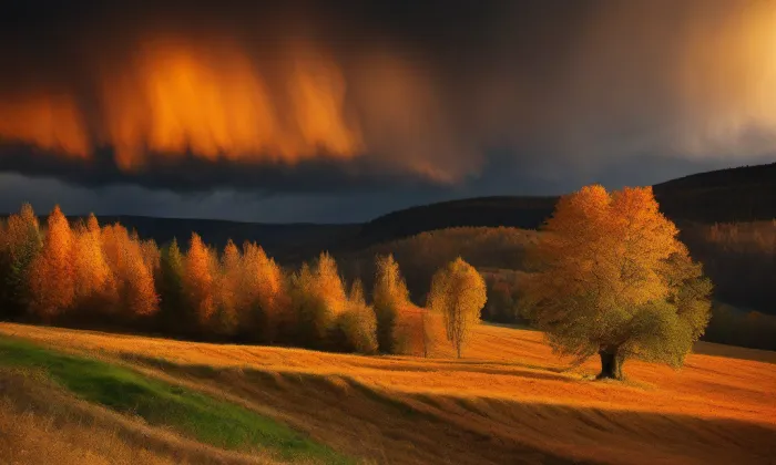 Kaple svatého Tadeáše – autumn
