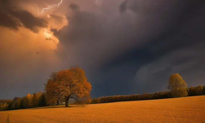 Kaple svatého Václava (Černíky) – autumn
