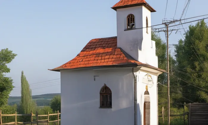 kaple svatého Václava (Holasice) – noc