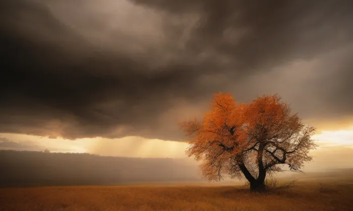 kaple svatého Václava v Neplachově – autumn