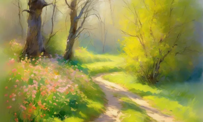 Kaple svatého Víta – spring
