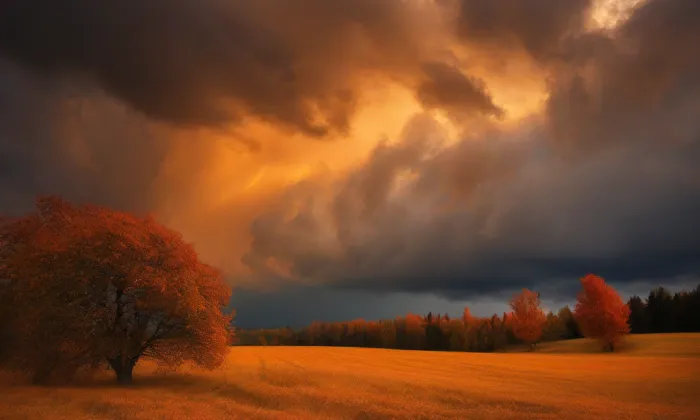 kaple svatého Vavřince (Mirošovice) – autumn