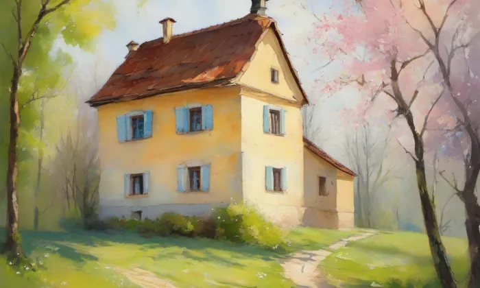 kaple svatého Vincence Ferrerského v Sebuzíně – spring