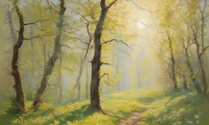 kaple svatého Vojtěcha v Kounově – spring