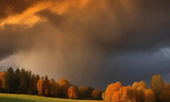kaple v Nebahovech – autumn