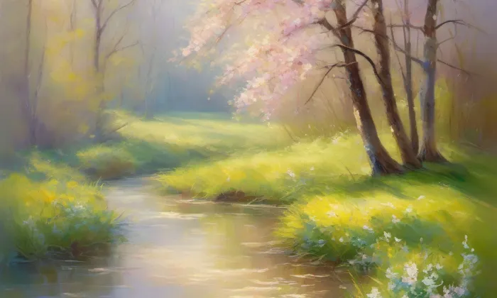 Kaplička svatého Huberta – spring