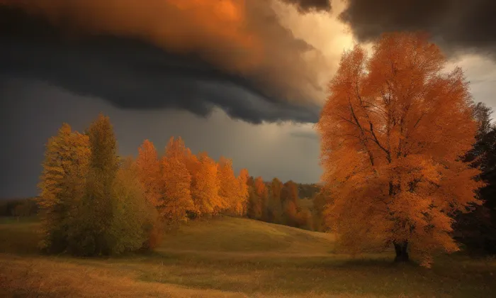 kapucínský klášter v Mnichově Hradišti – autumn