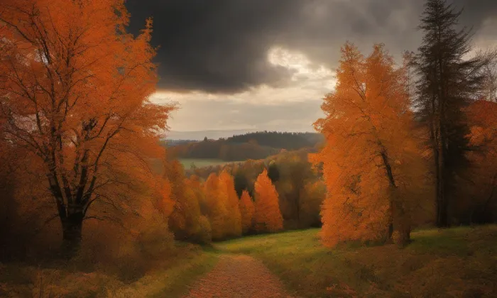 Katedrála svatého Mikuláše – autumn