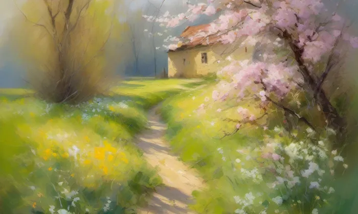 klášter augustiniánů v Třeboni – spring