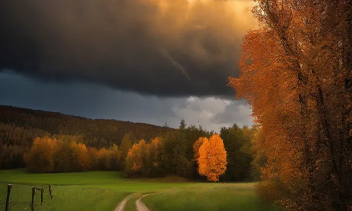 Klášter dehoniánů (Dubí) – autumn