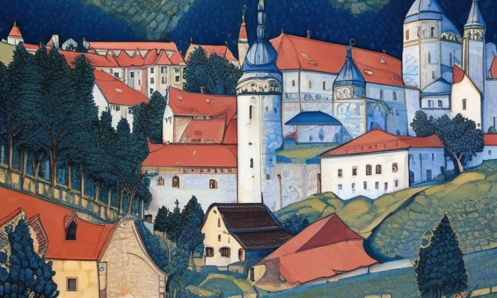 Klášter Doksany – iluminace