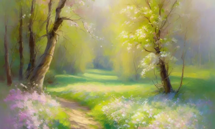 Klášter Dolní Ročov – spring