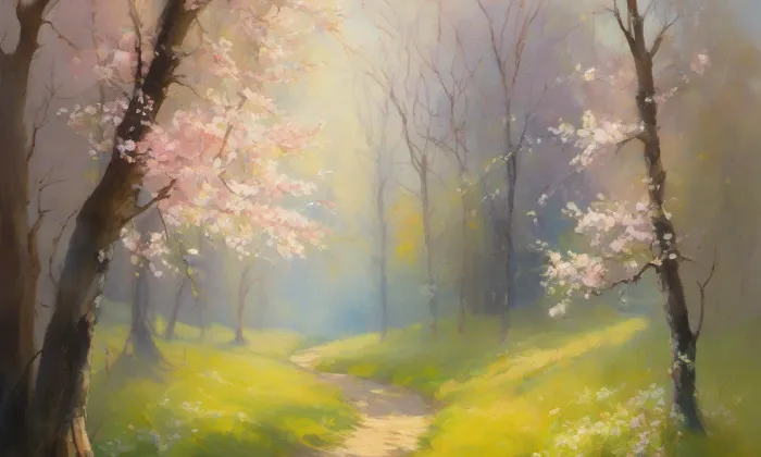 klášter františkánů – spring