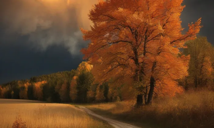Klášter františkánský – autumn