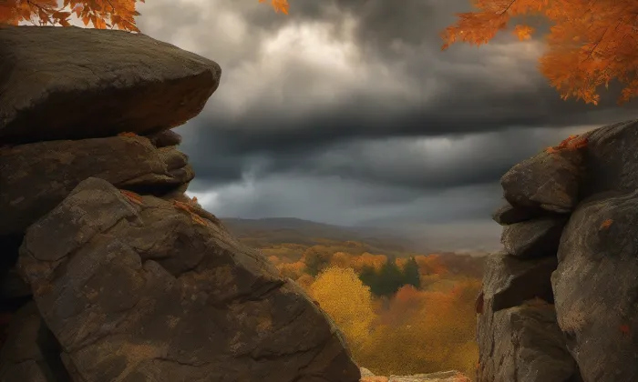 Klášter Hradiště – autumn