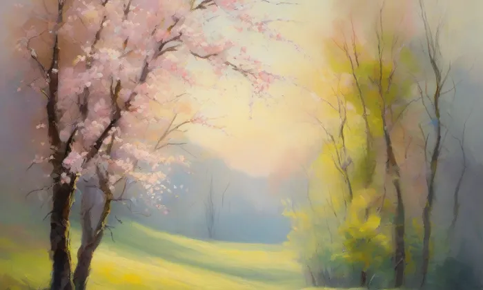 klášter Koruna Panny Marie – spring