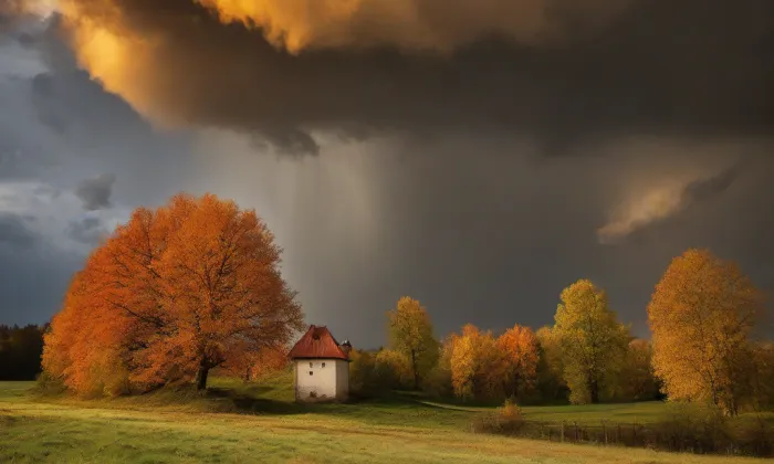 Klášter Lysá nad Labem – autumn