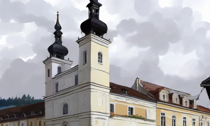 klášter milosrdných bratří (Valtice) – summer