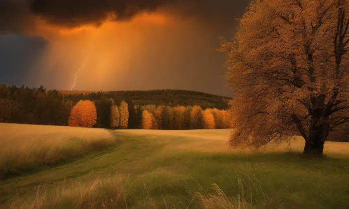Klášter Naší Paní nad Vltavou – autumn