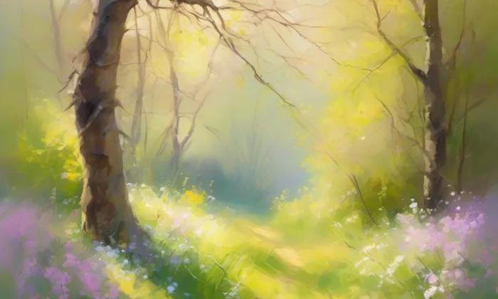 Klášter Ostrov – spring