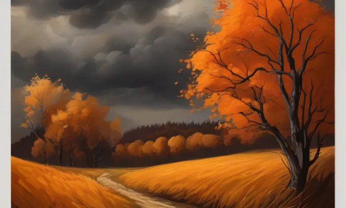 Klášter Sacré Coeur v Praze – autumn