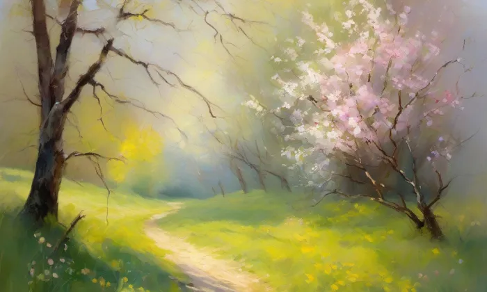 Klášter v Doubravníku – spring