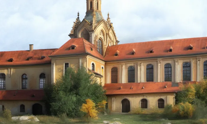 Kladrubský klášter – autumn