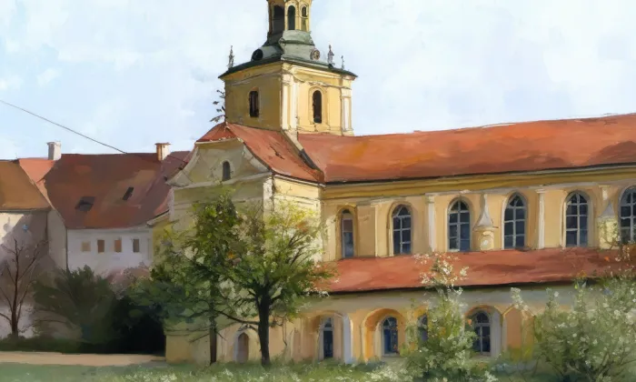 Kladrubský klášter – spring