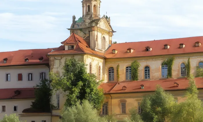 Kladrubský klášter – summer