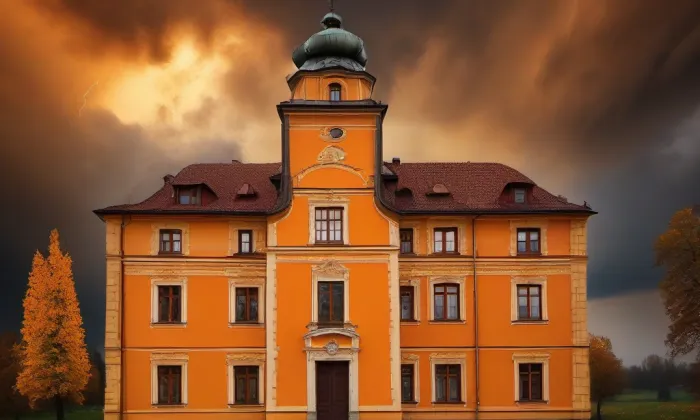 Klementinum – autumn