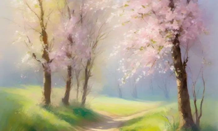Kolářovy sady – spring