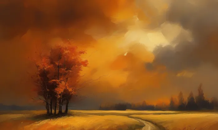 Komenského most – autumn
