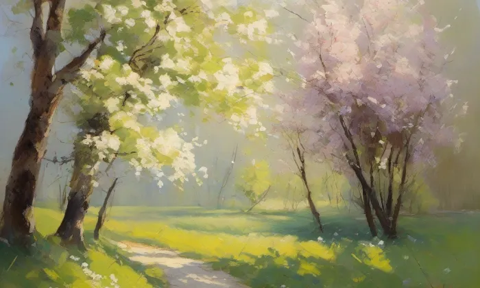kostel (kaple) svaté Anny – spring